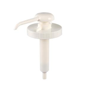 Quality White Food Grade PP Plastic Coffee Syrup Pump Dispenser Honey And Juice Pump Dispenser wholesale