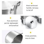 7 PCS Cookingware Set Cooking Pot Kitchen Ware Aluminum Cookware Set