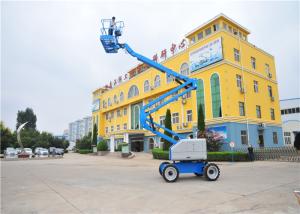 Quality 5.54*1.75*2.0M Telescopic Boom Lift , Crawler Boom Lift 6500KG Weight Durable wholesale