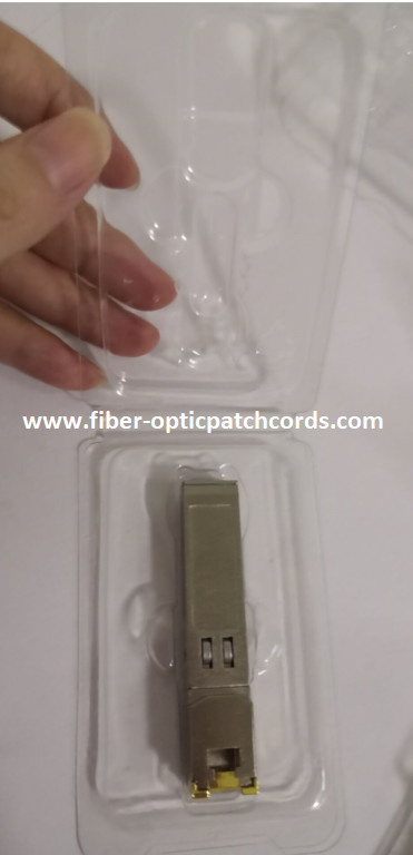 SFP Transceiver Plastic Box Clamshell SFP Cover For 1G 10G