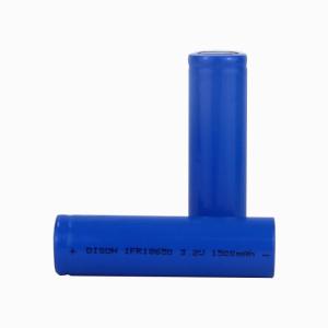 Quality LiFePo4 18650 3.2V 1500mAh Cylindrical Lithium Ion Battery with PTC Protection wholesale