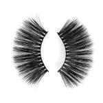 25mm Long Dramatic False Eyelashes , Real Siberian Dramatic Strip Lashes