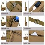 High Density Military Tactical Bag For Trekking Good Air Permeability Wear