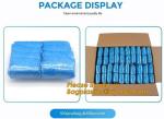 PE material blue shoe cover cheaper disposable plastic shoe cover,Low Price