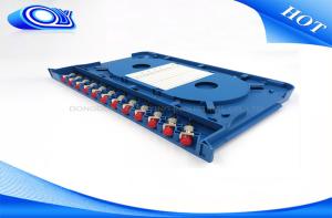 Quality 300 * 180 * 25mm Optical Fiber Patch Panel Rack Mount ODF For Indoor / Outdoor wholesale
