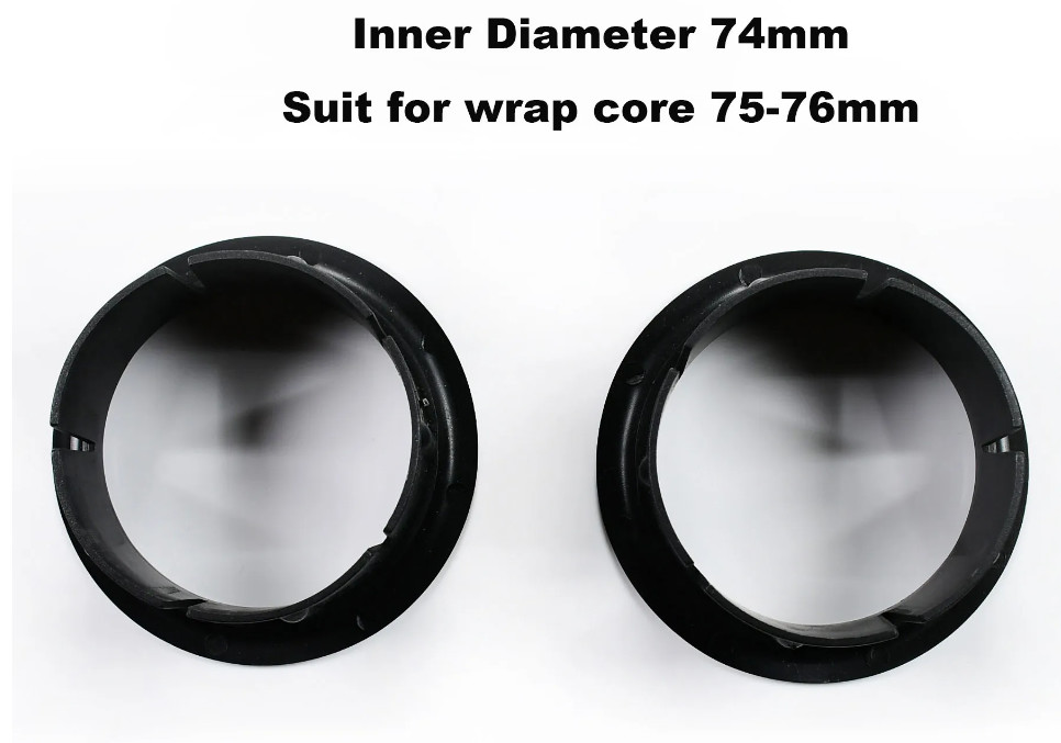 76MM 3inches Inner Core Size Stretch Film End Plugs For Manual Pallet Wrapper