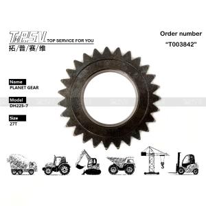 Quality 104-00049A Road Engineering Construction Foundation DX225 Excavator Swing 1 Stage Planet Gear Motor Perfect for Construction Projects wholesale