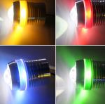 U3 led motorcycle lighting with angel eye