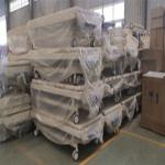 OEM ABS Steel Hospital Nursing Bed Triple Folding