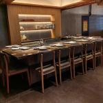 Restaurant 1.2m Induction Hibachi Grill Table Teppanyaki Griddle