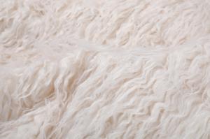 Quality Ivory Mongolian Faux Fur Fabric Acrylic 150cm Fleece wholesale