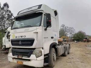 China Used Tractor Truck 460HP China Sinotruk Howo T7H Trailer Head Price on sale