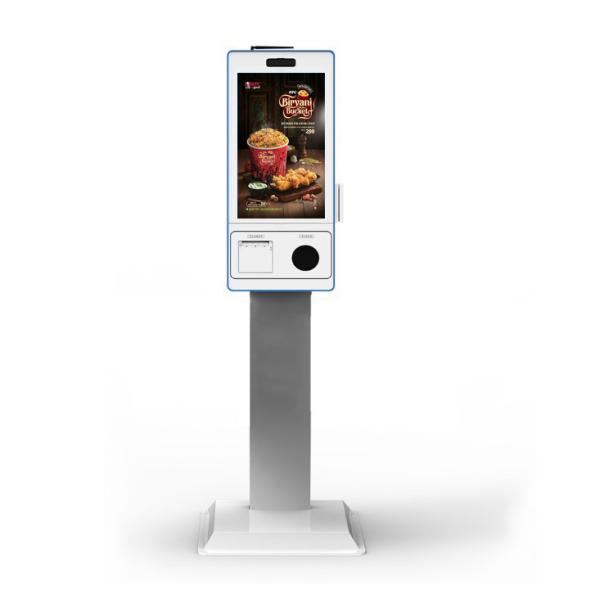 Cheap Food Payment Touch Screen Ordering System Self Service Kiosk For Restaurants for sale