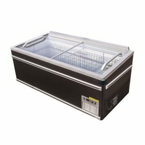 Quality ETL Certification Supermarket Island Freezer For Meat Seafood Chicken wholesale