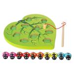 Children Wooden Magnetic Games Fishing Toy Game Educational