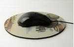 square rubber pvc cover mouse pad