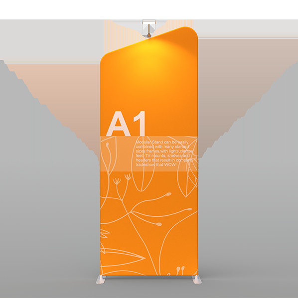 Stretch Fabric Exhibition Backdrop Trade Show Roll Pull Up Display Booth 8ft 20ft
