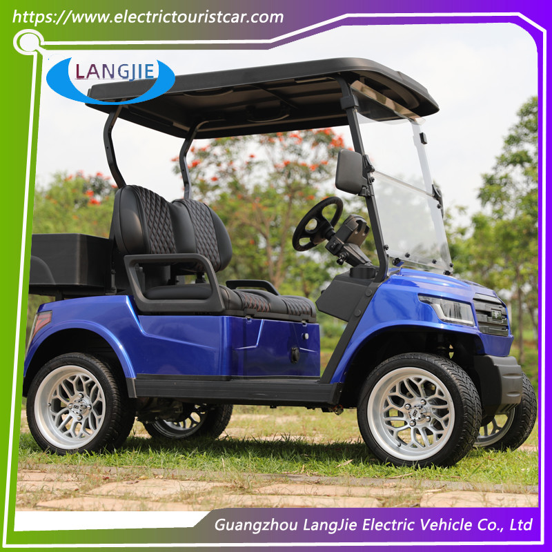 Golf E Car 4 Wheel Electric Mini Golf Cart Electric Motor 2 Seats Golf Cart FOR RESORT