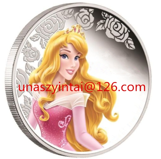 Amazing souvenirs Cinderella Cartoon Coin