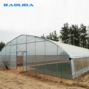 Quality Hot Galvanized Steel Pipe Plastic Tunnel Greenhouse Agricultural wholesale
