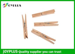 Quality Professional Small Wooden Clothes Pegs Cloth Hanging Clips For Home HPG212 wholesale