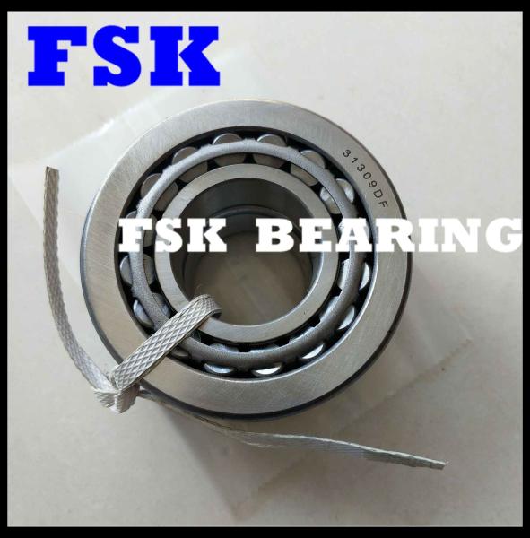 Paired 31309DF , 31315DF Metric Tapered Roller Bearings Matched Bearing Face To