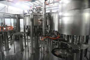 Quality 4 in 1 non-carbonated juice Pulp Piston Filling monoblock Machine 304 stainless steel wholesale