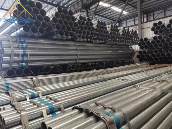 Cheap ASTM A53 Galvanized Steel Pipe Thick Wall 20MM Galvanized Round Tubing for sale