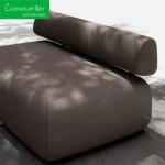 Modern Luxury Hotel Poolside Garden Aluminum Frame Waterproof Outdoor Lounge