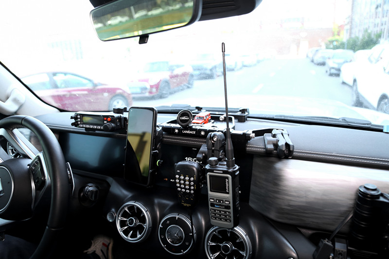 Off-road Vehicle Interior Accessories Walkie-talkie Holder for TANK 300 Console Bracket