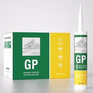 Quality Weather Proof GP Silicone Sealant Clear Antifungal General Purpose For Bathroom wholesale