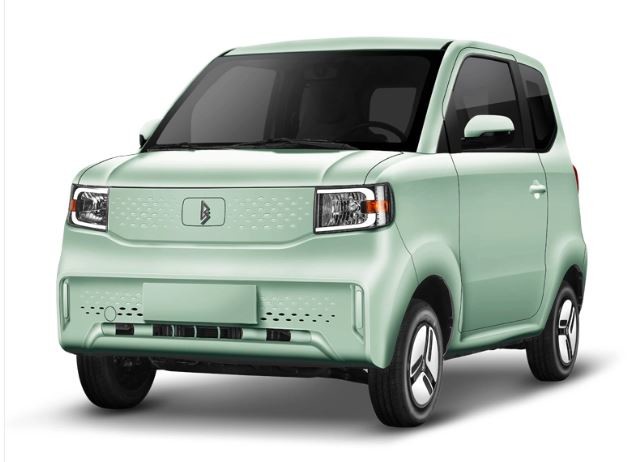 Jinpeng Mini EV Cars Two Doors Electric Four Wheel Car High Speed 100km/h