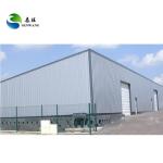 Prefabricated Steel Structure Warehouse Galvanized / Painted Steel Farm Building