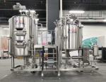 SS304 Craft Beer Equipment Brew Kettle Barley Cooking Vessel