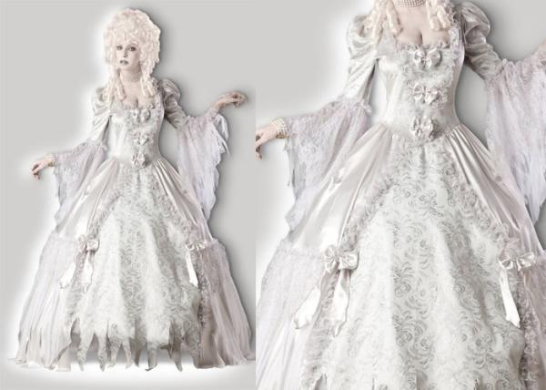 Adult Corpse Countess 1084 Princess Halloween Costumes Scary White With