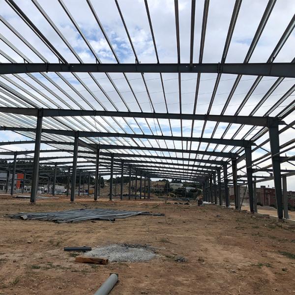 Prefabricated Industrial Steel Buildings , Modular Steel Building Hangar With