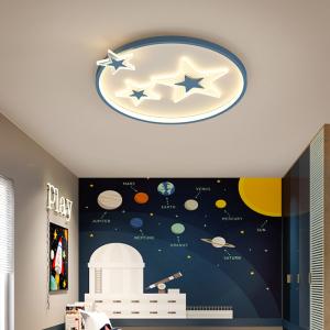 Quality Modern Acrylic Round blue Ceiling Lights For Living Room Bedroom star Ceiling Lights(WH-MA-279) wholesale