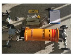 Quality Φ400-1100 mm HUATEC X-ray Pipe Crawler HXPC-100B1X wholesale