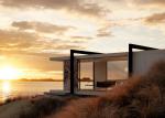 Prefab Light Steel Frame Overwater Bungalow Light Steel Frame House Dome Cabin