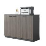 Sturdy and Durable Wooden Shelves Staff Sideboard Storage File Cabinet for