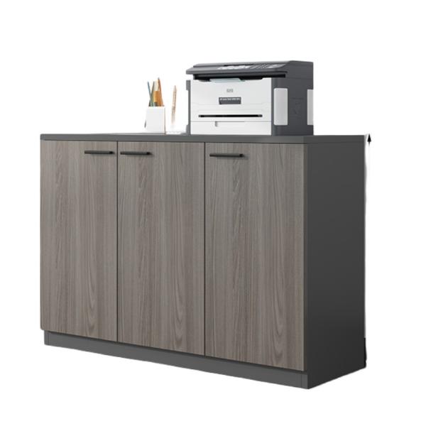 Sturdy and Durable Wooden Shelves Staff Sideboard Storage File Cabinet for