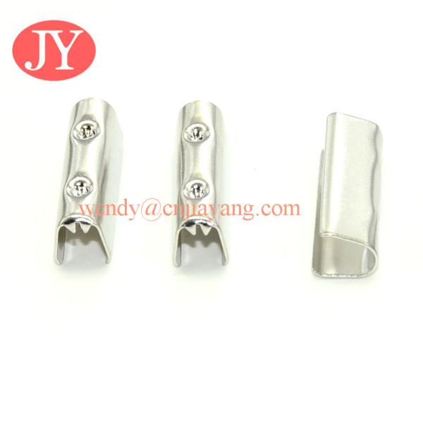 Hot Sell Custom Logo Decorative Metal Shoelaces Aglet Custom Shoelace Metal