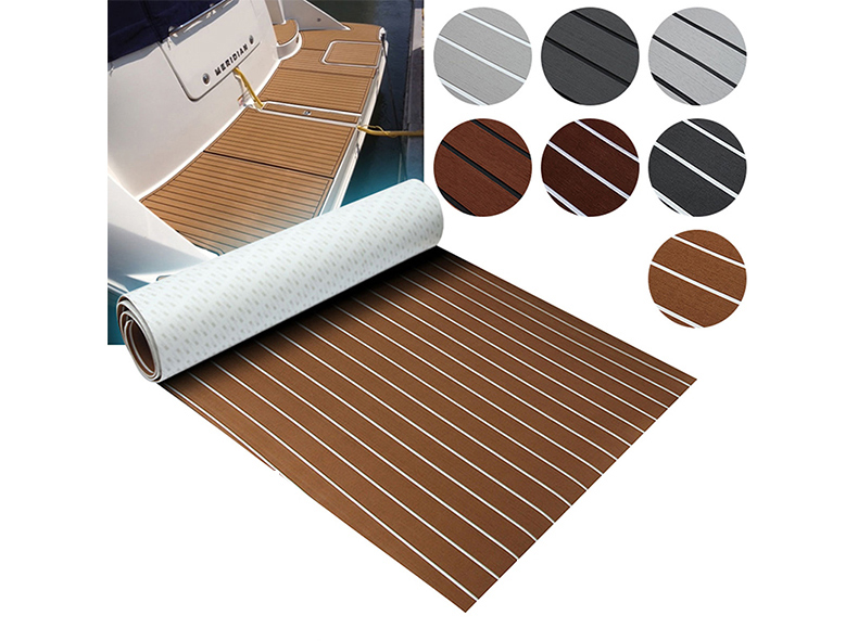 6mm EVA Faux Teak Sheet