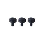 Big Roller Head Flower Thumb Screw Straight Grain Carbon Steel