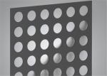 Portable ISO9001 5mm Plastic Perforated Sheet