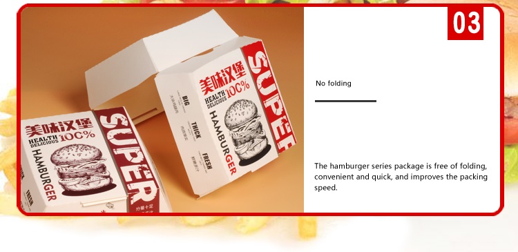 Eco-Friendly Kraft Food Package Box for Fast Food Delivery Custom Samples Accepted