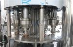 Aseptic Round Bottle Drinking Water Filling Plant , Liquid Filler Equipment
