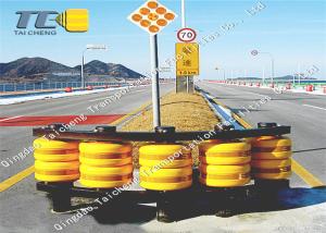 Quality Traffic Plastic Pliable Barrier Spiral Staircase Rotating Anticollision Highway Guardrail wholesale