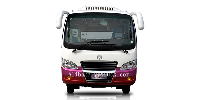 19-Seat Luxury Passenger Bus with Engine Capacity 4L Customer's Requirement and Sale