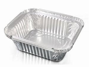 Quality 9 Inch Aluminium Foil Food Container , Tin Foil Takeaway Containers wholesale